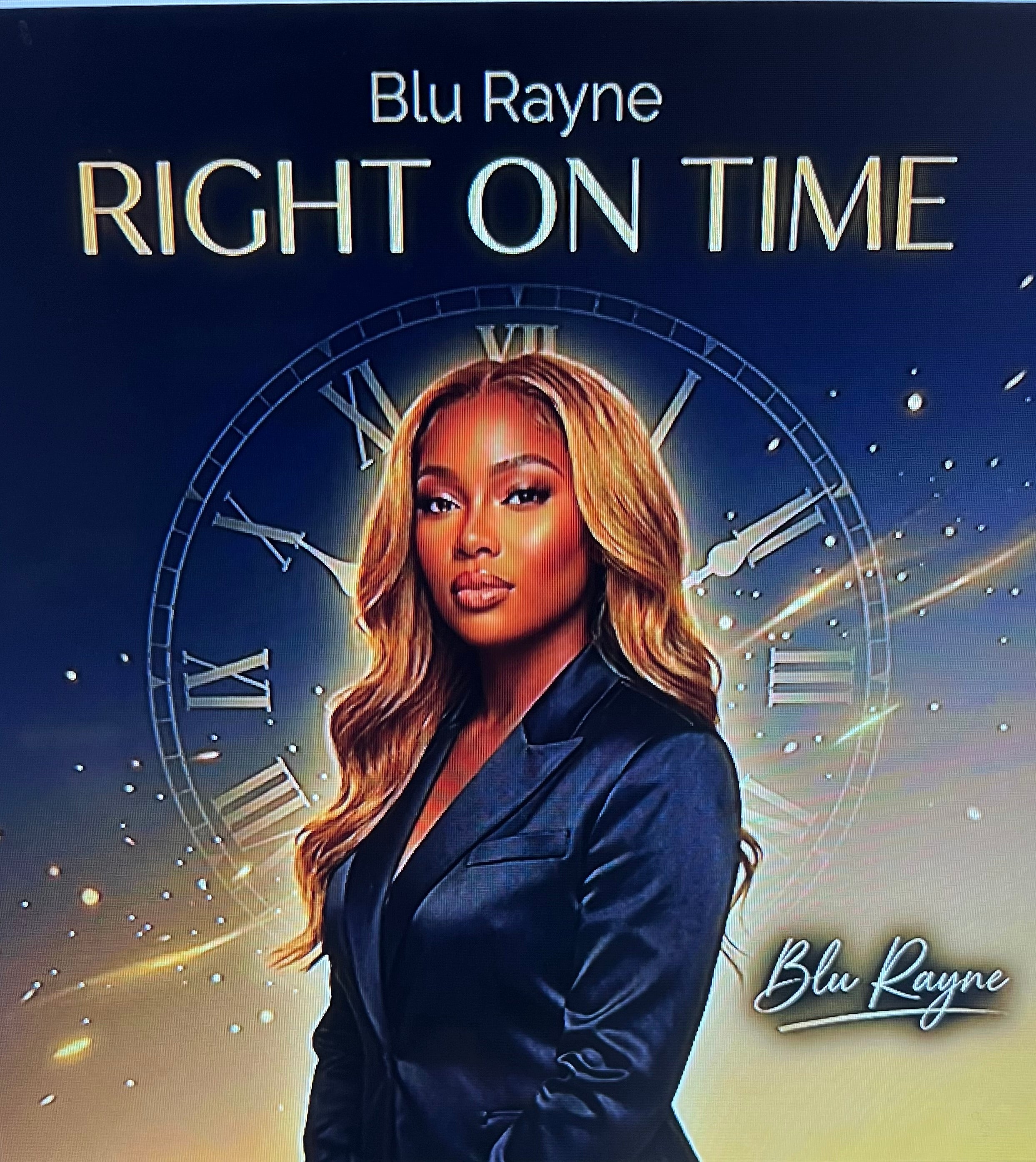 Right On Time — Blu Rayne (Vinyl Record)