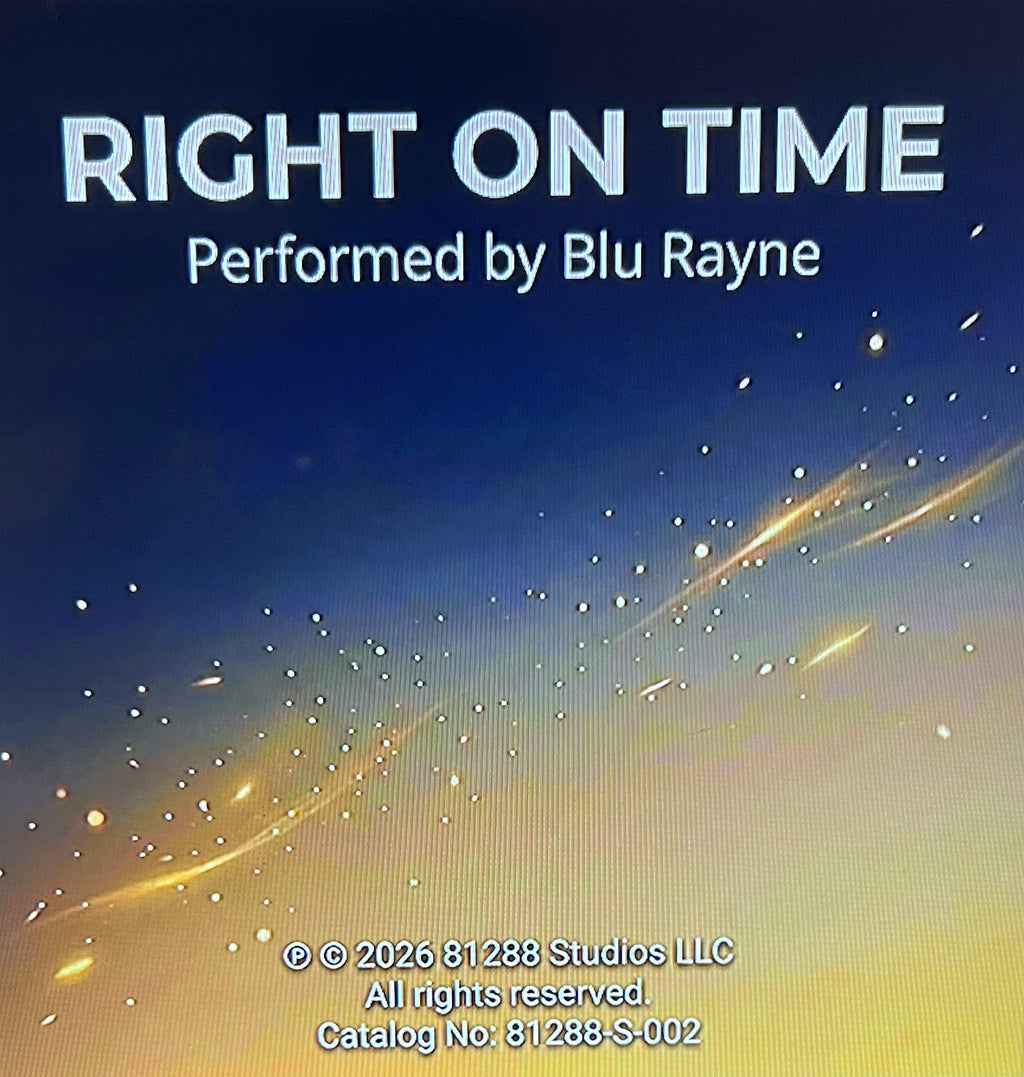 Right On Time — Blu Rayne (Vinyl Record)